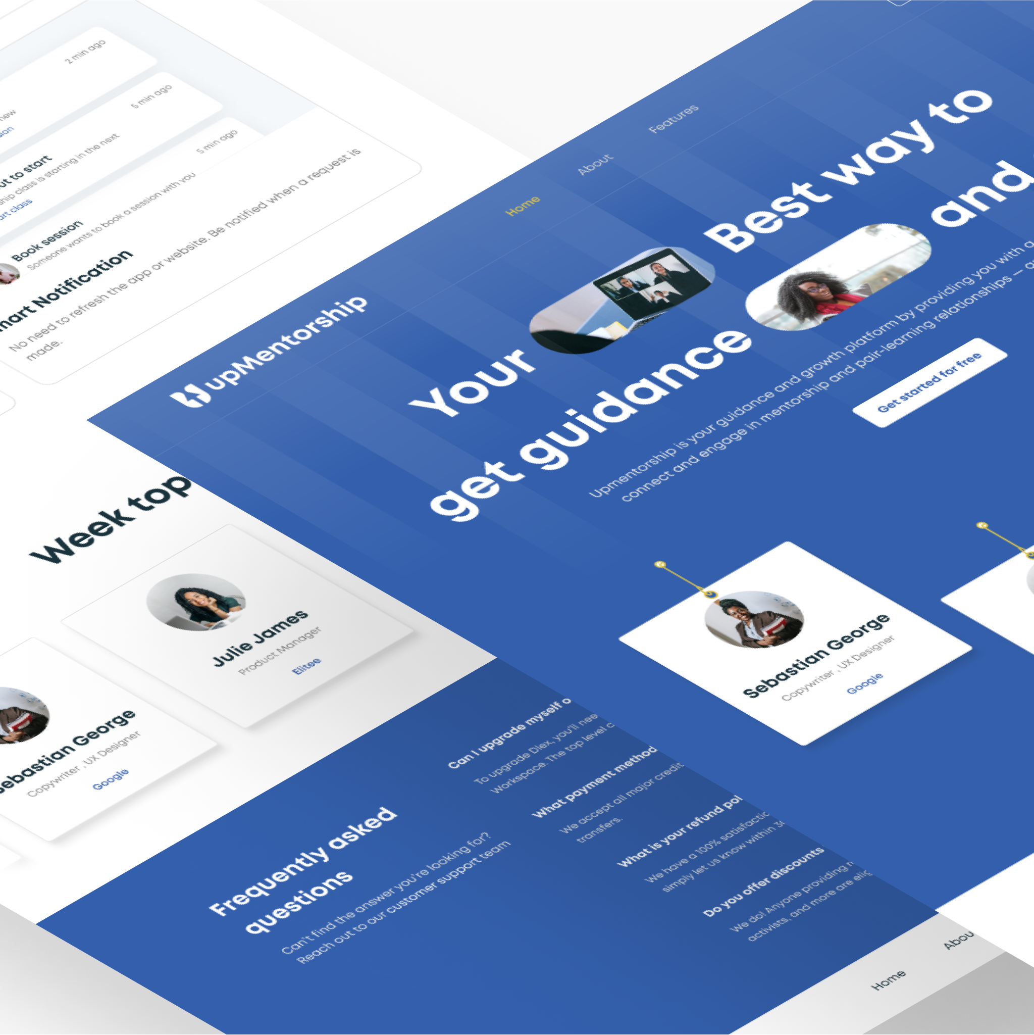 Landing page