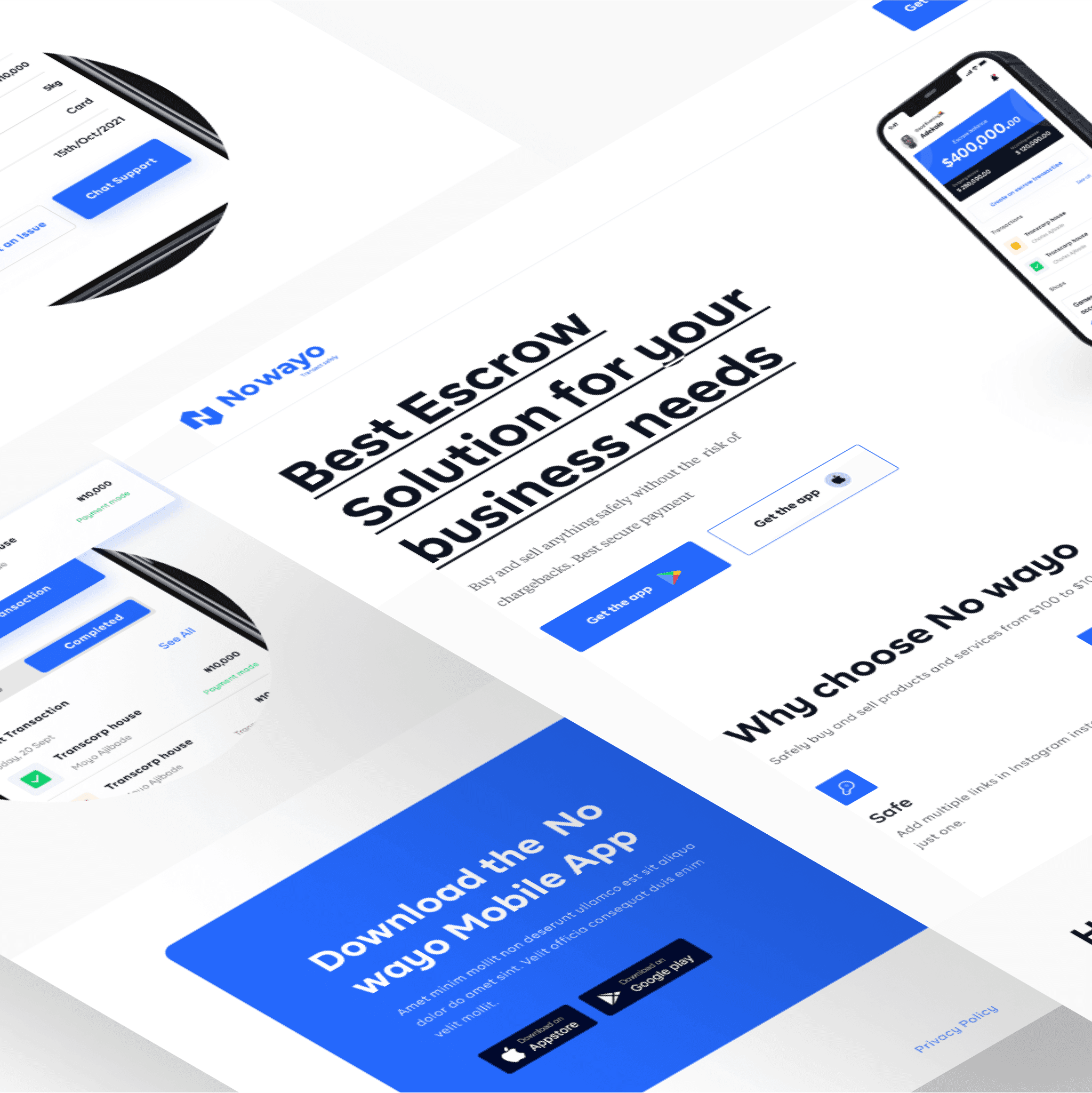 Landing page